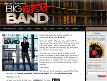 Tablet Screenshot of bigphatband.com